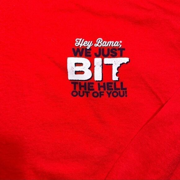 2015 Ole Miss vs Alabama Long Sleeve T-Shirt - Picture 2 of 4